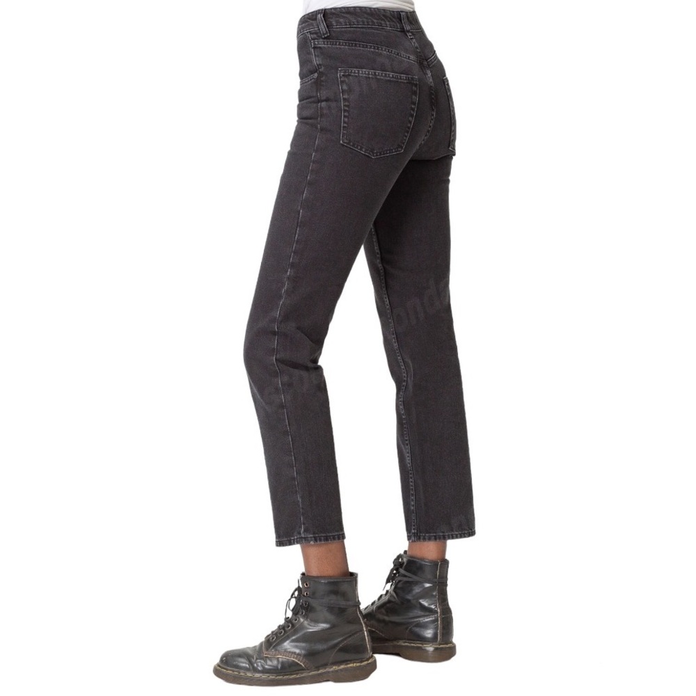Cheap Monday Jeans Woman Revive Syntax Black Jeans Syntax Black 27/32 - Picture 13 of 13